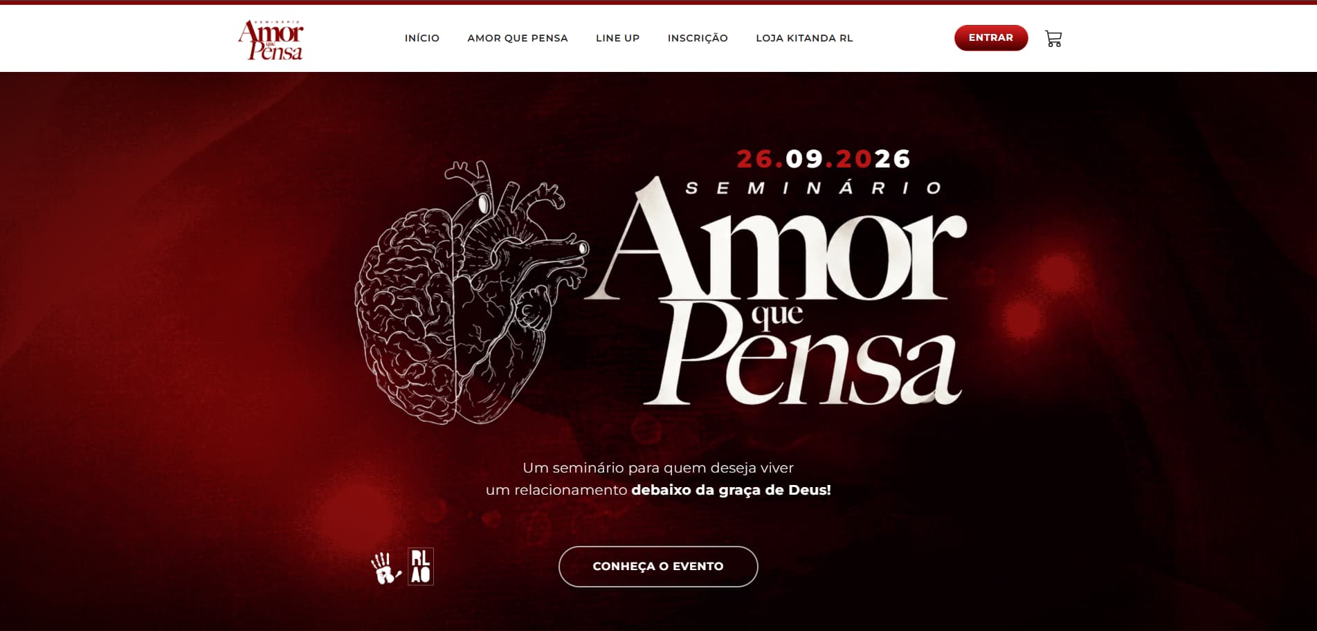 Website do RL Movement Angola